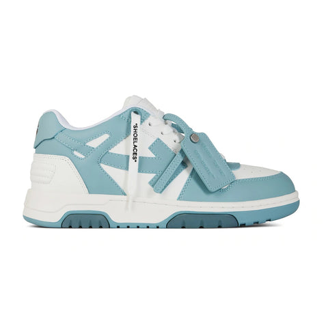 Off white out of office sneaker teal white