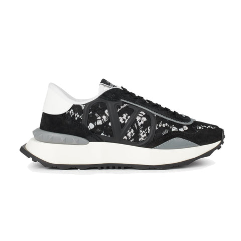 Valentino V logo runner black
