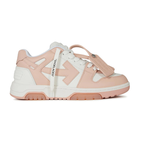 Off White out of office sneaker Pink White