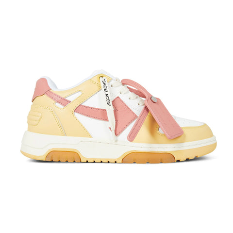 Off white out of office sneaker beige pink