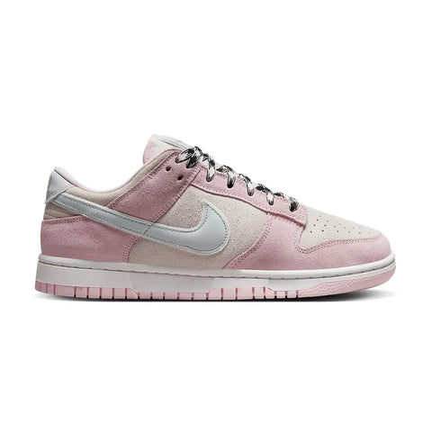 Nike Dunk Low pink foam suede